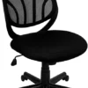 Y-GO Chair Mid-Back Black Mesh Swivel Task Chair - By Flash Furniture - Madison Seating -furniture Shop Y GO Chair Mid Back Black Mesh Swivel Task Chair by Flash Furniture